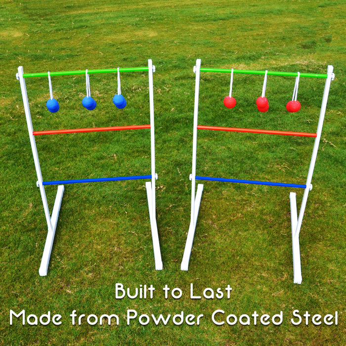 GoSports 9 Piece Premium Metal Ladder Toss Game Set & Reviews Wayfair